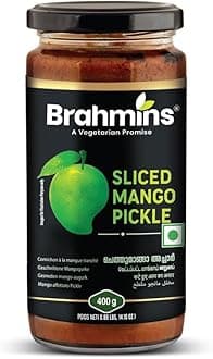 Mango Pickle Kerala Achar 400gms Brahmins Spicerange.com