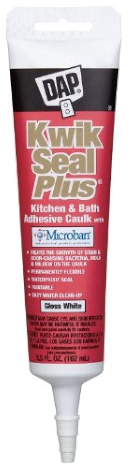 18526 White Kwik Seal Plus™ Kitchen & Bath Adhesive Caulk
