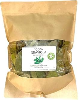 100 g Premium Soursop leaves – New Harvest – Natural – Without Pesticides – Direct from The Manufacturer Graviola.de