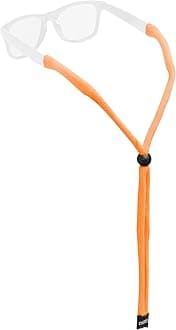 Chums Original Cotton Safety Eyewear Retaine-Unisex Keeper for Sunglasses-Adjustable Fit & Made in USA (Standard-End Size)