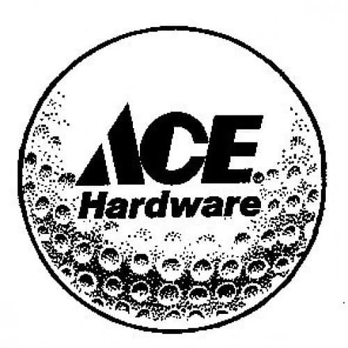 Ace Logo Golf Balls Pinnacle Gold