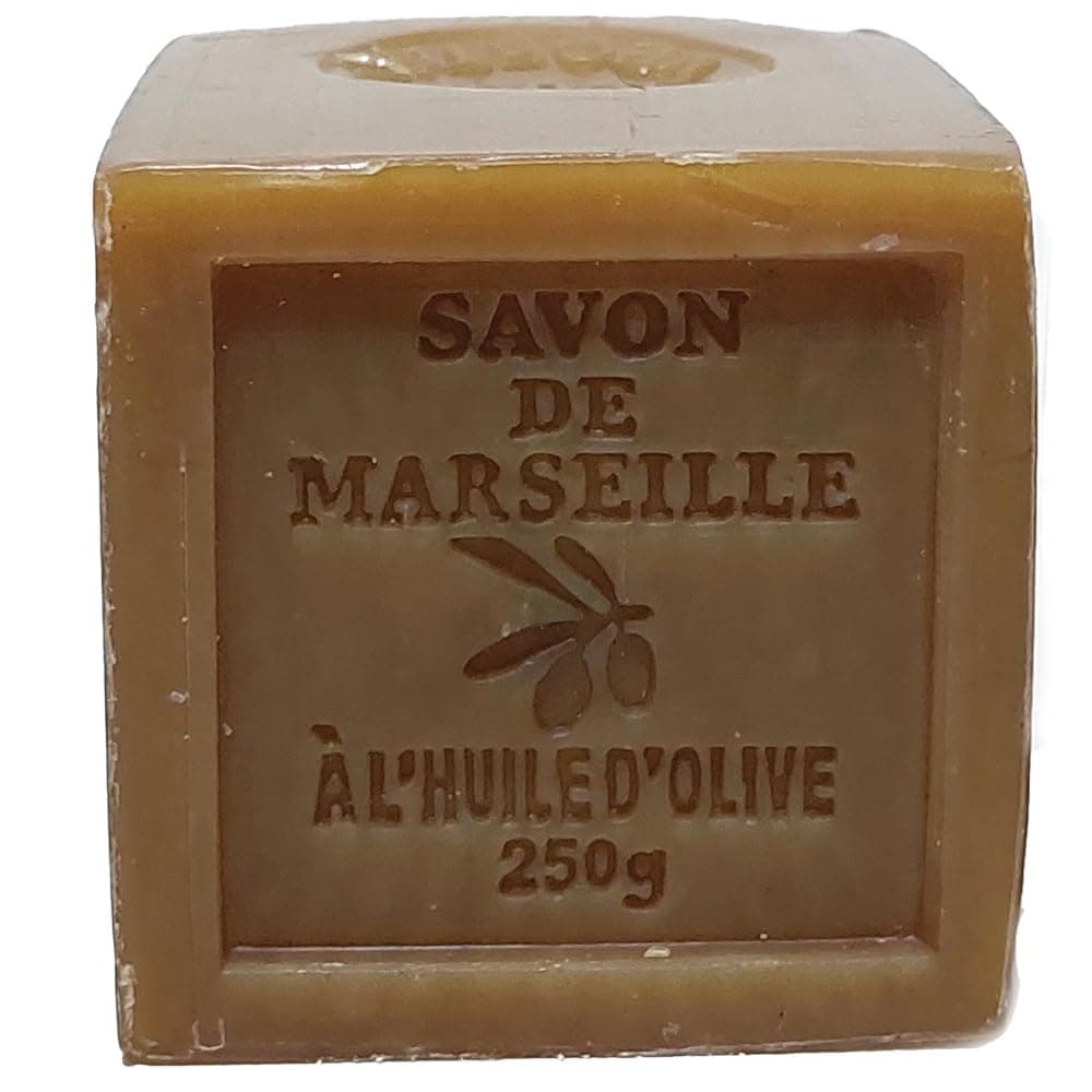 Marseille Soap - 2-Pack x 8.8 oz - 100% Vegetable Oil French Soap - Hypoallergenic and Suitable for All Skin Types
