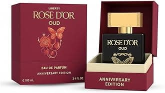 Rose Oud Anniversary Edition 3.4 Oz/100ml | Unisex Long Lasting Oud Fragrance | Perfume for Men and Women | Woody Floral Oriental Fragrance with Oudh