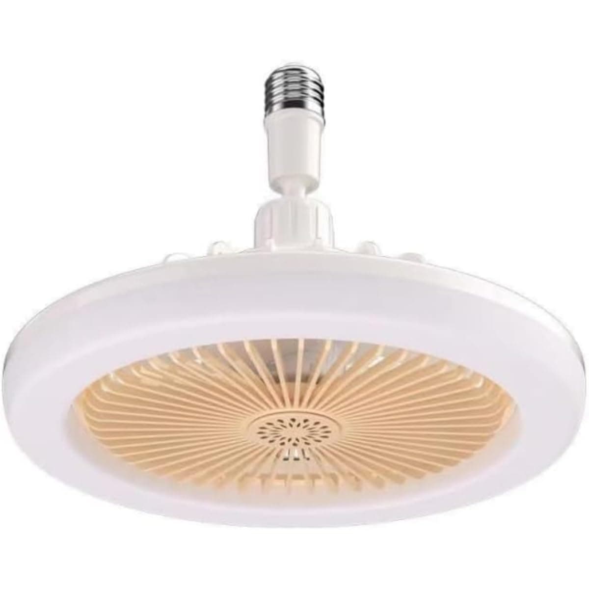 LED Ceiling Fan with Lights, Modern 2-in-1 Design, Low Profile & Adjustable, Enclosed Blades, Quiet Motor, Wide Application, Elevate Your Space with Style & Functionality