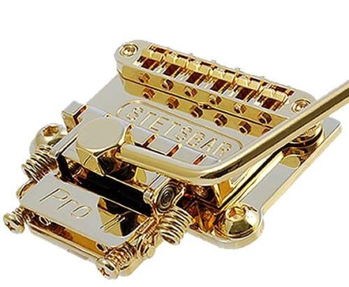 Stetsbar Hard Tail Professional Tremolo System, Gold