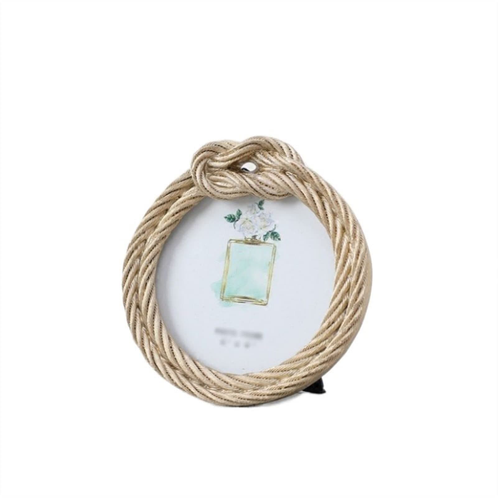 PEVSCO Photo Frame European Retro Rectangular Wedding Photo Frame Home Decoration Picture Frame Resin Photo Frame Frame (Color : 4X4)