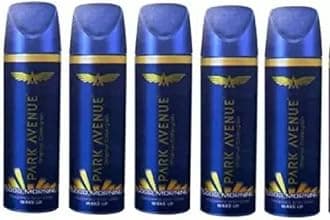 PARK AVENUE Good morning deo shot pack of 5 pocket deo (40 ml x 5) Body Spray - For Men & Women (200 ml, Pack of 5)