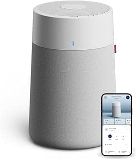 – Blue 511i Max Smart WiFi Air Purifier, HEPASilent Dual Filtration Up To 43m², Whisper Quiet, Air Cleaner for Pets, Allergies, Virus, Dust, Mould, Smoke