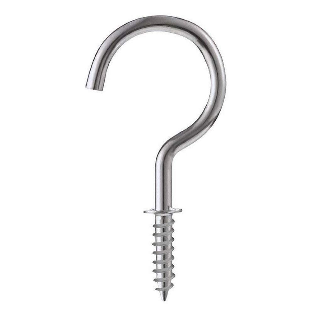 Sensational Nation Multiple USE (Pack Of 10) Cup Hook Screw/Hangers Size 2 INCHES