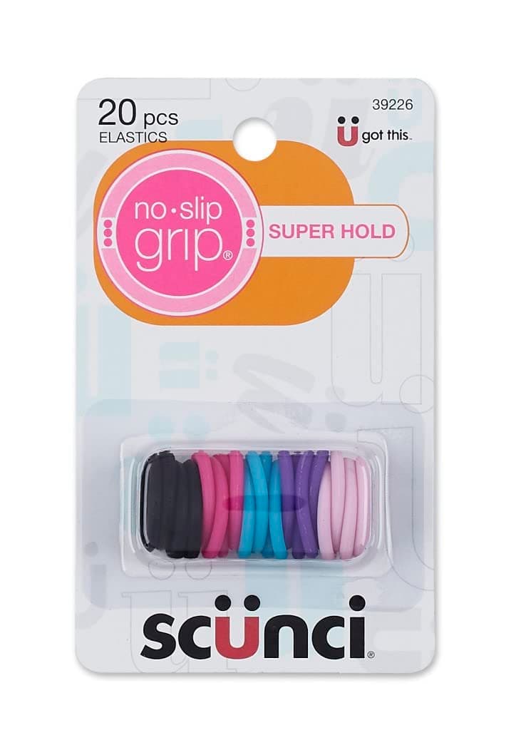 No-Slip Grip Gel Evolution Mini Ponytailers, 20-Pieces per pack (1-Pack)