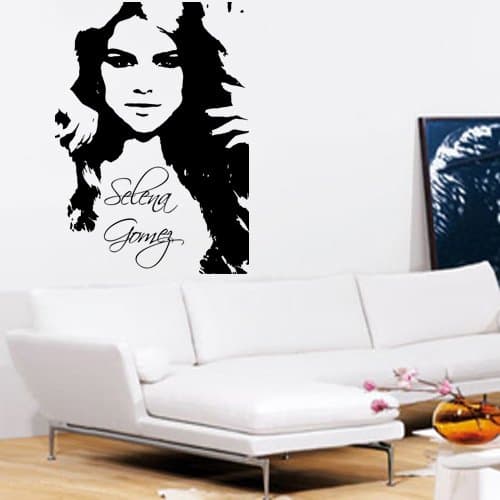 Selena Gomez Wall Art Sticker Decal 60cm