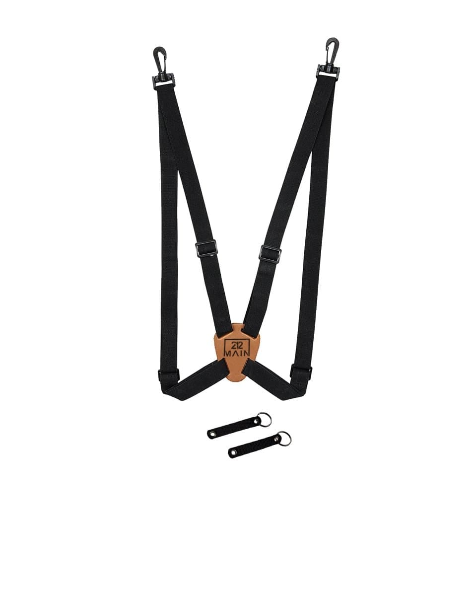 212 Main Binocular, Rangefinder and Camera Harness Strap | Great for Hiking, Hunting, Bird Watching, Concerts, and Sports Games | Easy to Slip On, Comfortable, Adjustable, Fits