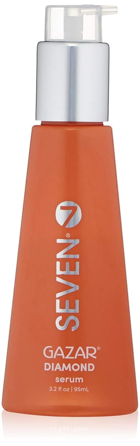 Gazar Diamond Hair Serum for Frizzy and Damaged Hair Care, Anti Frizz, Smoothing, Shine Booster with Coconut & Macadamia Oil, Adds Heat Protection, Made in USA, 3.2oz