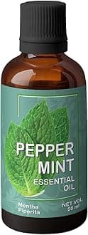 Heilen Biopharm Food Grade Edible Peppermint Essential Oil - 50 mL Bottle Pack of 1, For Skin & Hair Care, Insect Repellent, Aromatheraphy (Mentha Piperita)