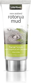 Rotorua Mud Facial Scrub with Grapefruit & Calendula, 100 milliliters