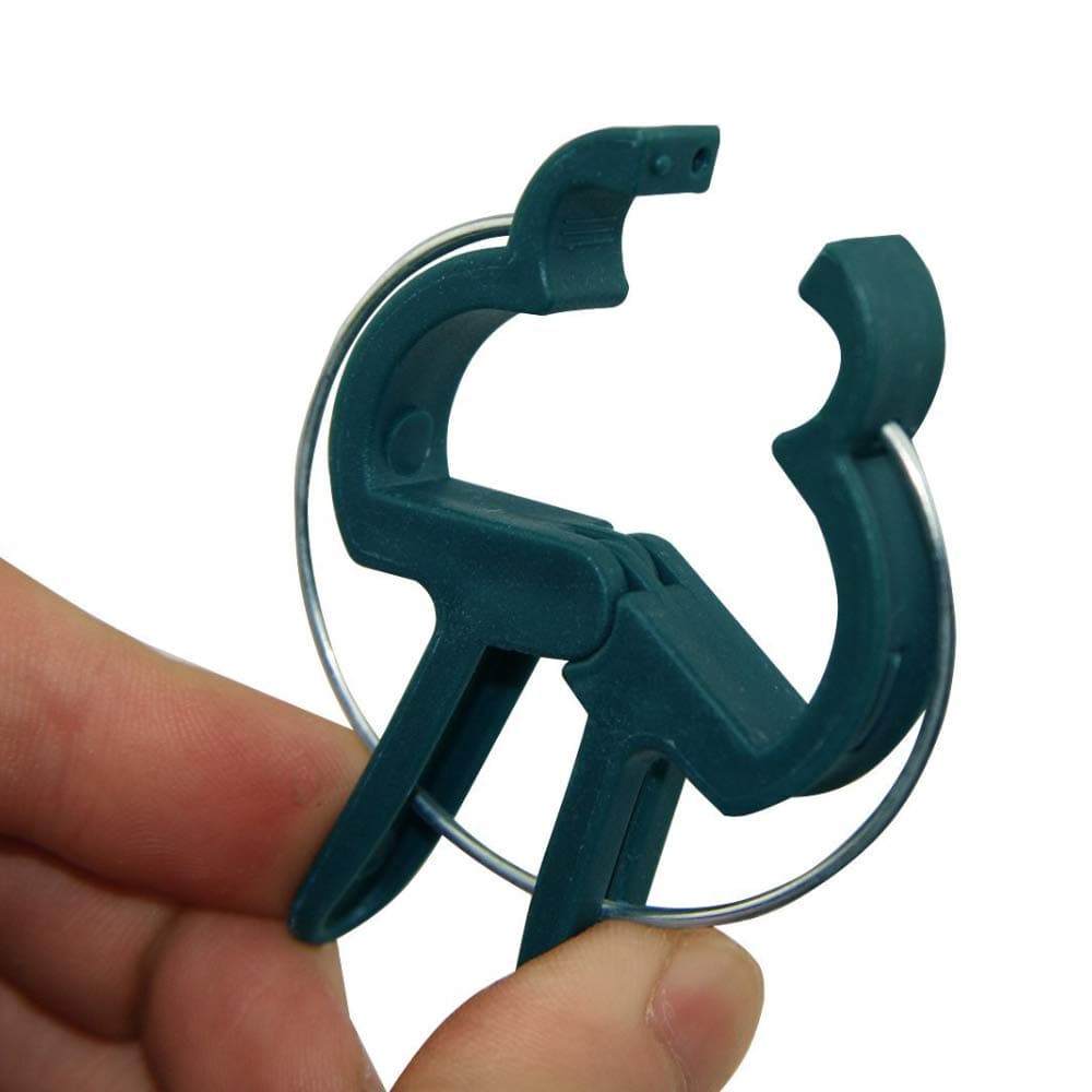 ATUIO Happy Hydro - Plant Support Clips - Medium Size - Great for Vines, Stalks, and Stems - 20 Pack