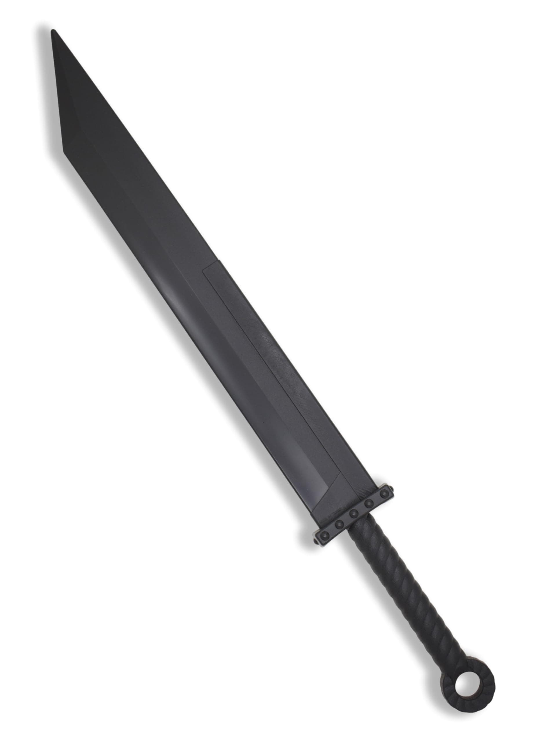 Master USA Polymer Training Equipment, Black Polypropylene Blade, Martial Arts Training Gear, Rounded Tip- Practice, Cosplay