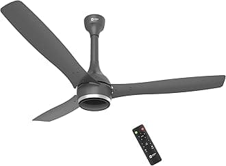 Orient Electric Newly Launched 1200 mm Aeon BLDC PRO, Anti-Dust Designer Ceiling fan with Remote & 5 yrs Warranty by Orient, Boost mode for Quick Cooling & High Air Delivery - Cloud Grey