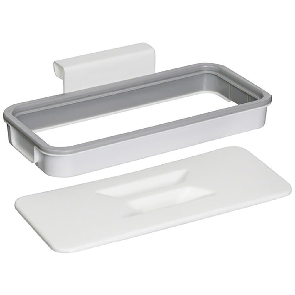 Kitchen Cabinet Door Basket Hanging Trash Can Waste Bin Garbage Rack Tool Amesii