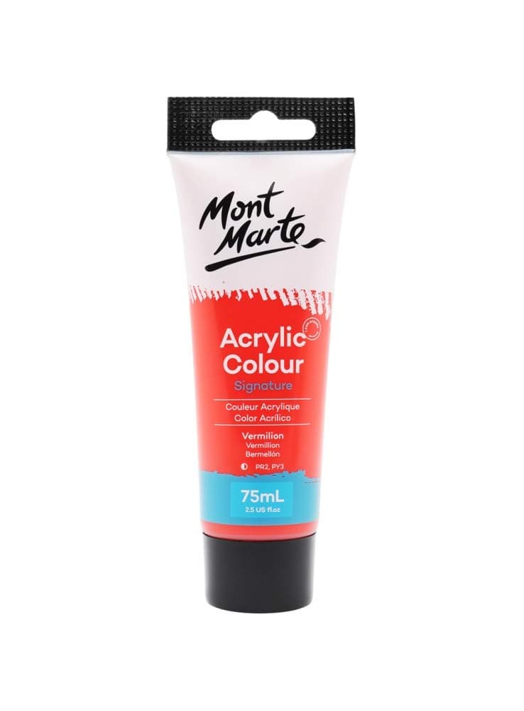 Mont Marte ACRYLIC COLOR 75ML VERMILION