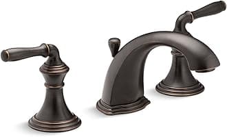 KOHLER K-394-4-2BZ Forte Bathroom Sink Faucet, Oil-Rubbed Bronze