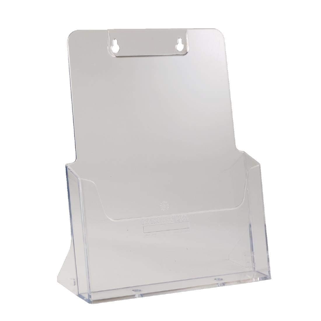 A4 Leaflet Holder Menu Display Stands Case Restaurant Commercial 35/292X216X90mm