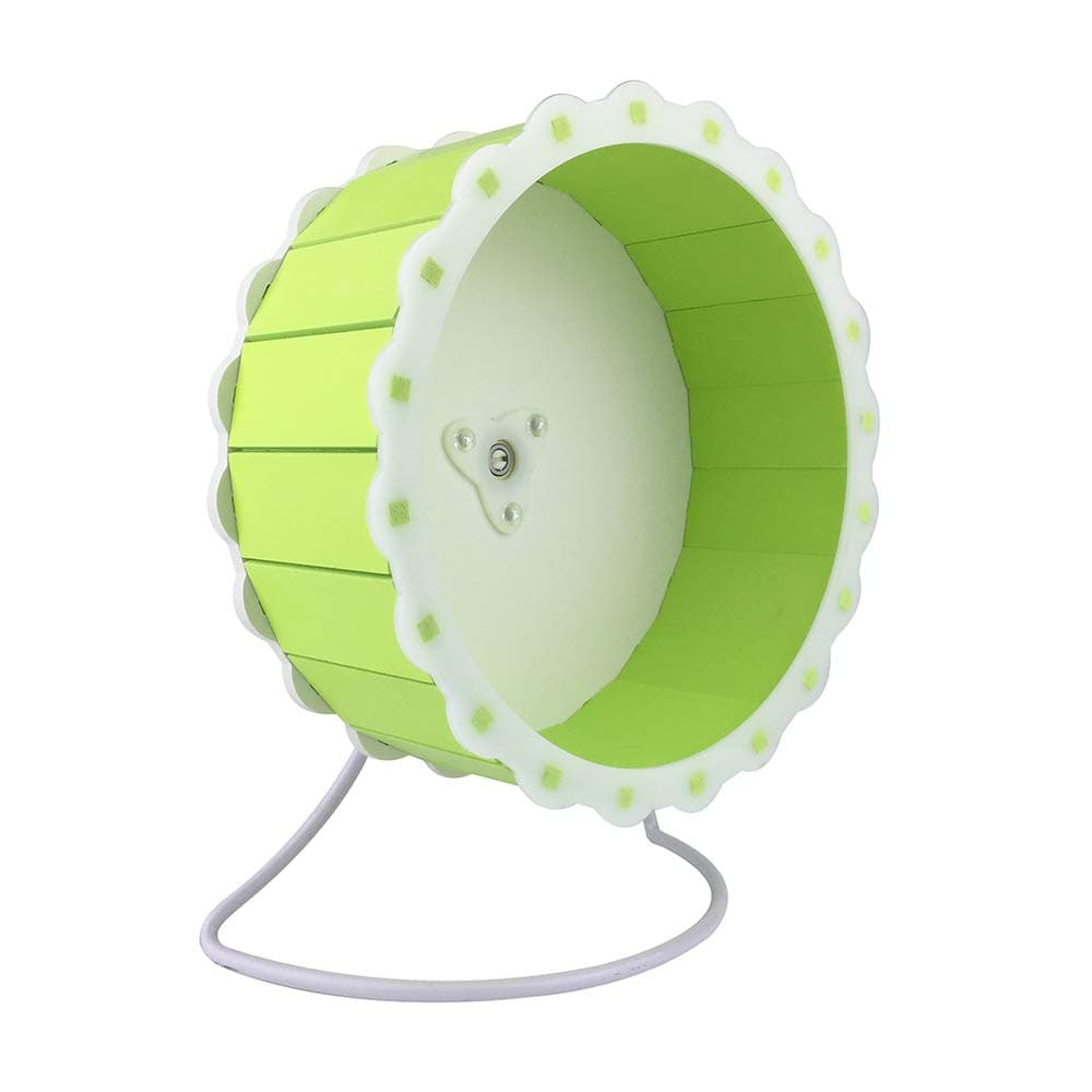 Quiet Hamster Exercise Wheel Silent Spinner, Sunflower Design