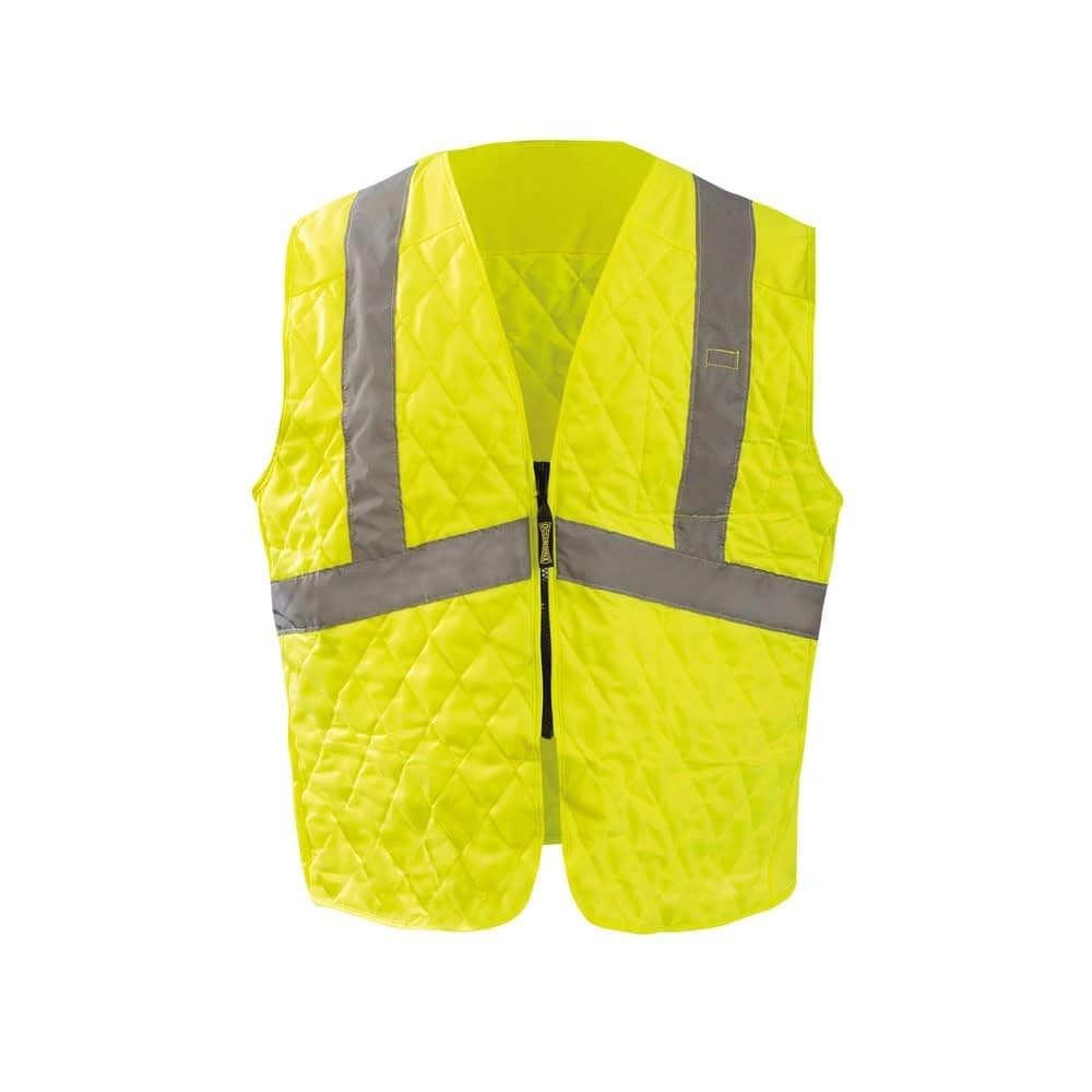 Small - Medium Hi-Viz Yellow Hyperkewl Rapid Absorption Polyester Cooling Vest