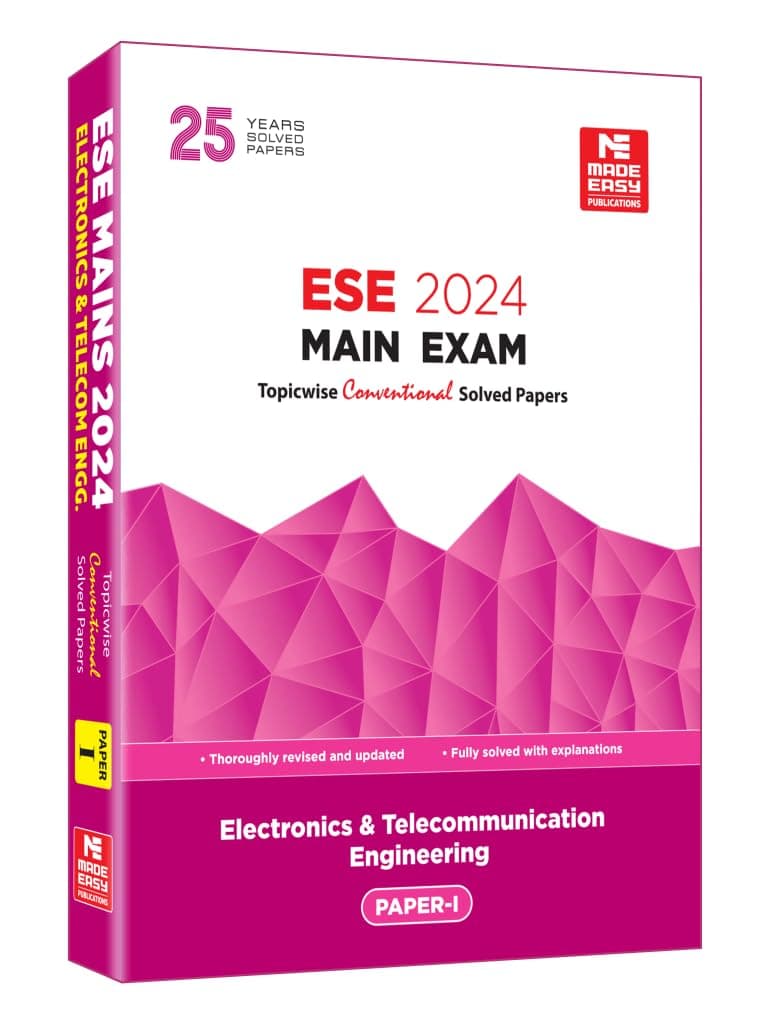 ESE 2024 Mains Examination: Electronics and Telecommunication Engineering Conventional Paper-1
