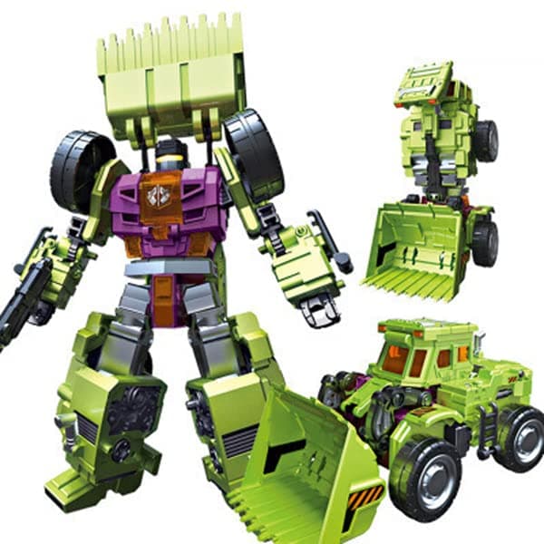 ТоуAE - 6in1 NBK 1-6 Hook Transformation Robot Ko Version Gt Scraper Of Devastator Action Fiɡurе Тоуs (A)