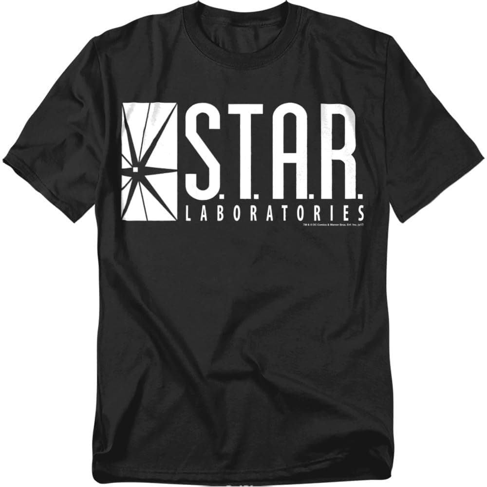 Flash Superhero Star Labs T-Shirt - Black