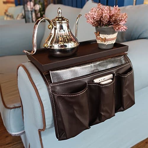 iLemon Sofa Couch Remote Control Holder- Chair Armrest Caddy Pocket Organizer, Remote Control Caddy，Use for Remote Controls, Game Controller, Pens, ipad,Magazines
