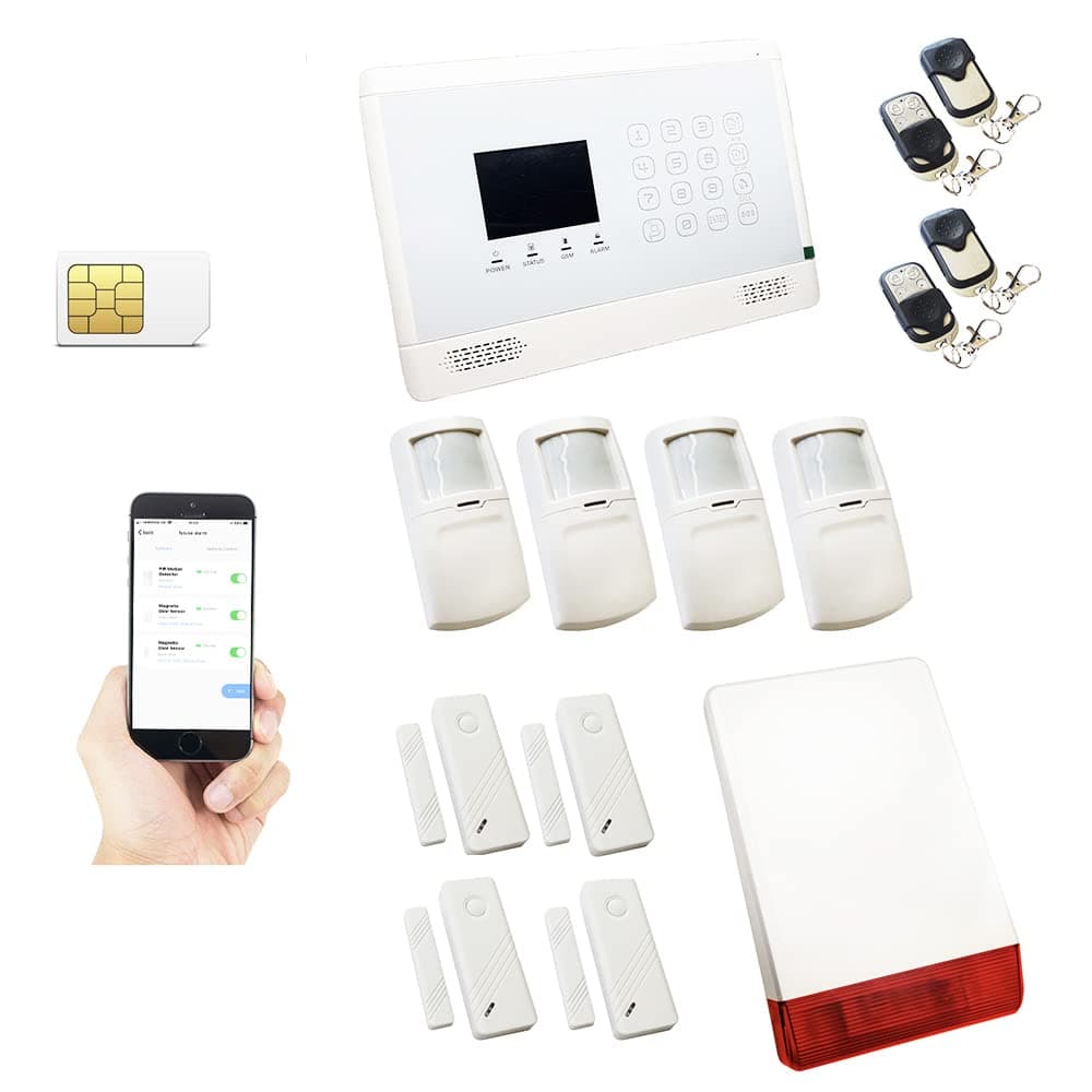 Sentry Smart Wi-Fi App Controlled 4G Home Security Alarm System Solution 3