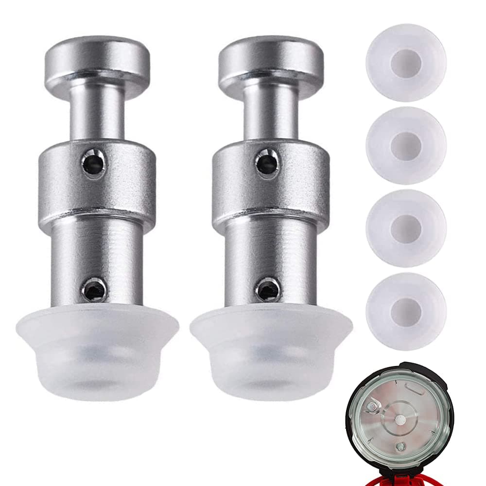 2 Pack Instant Pressure Cooker Float Valve for Instant Pressure Cooker Replacement Parts Fits Duo 3, 5, 6 Qt Duo Plus 3, 6 Qt Ultra 3, 6, 8 Qt Lux 3 Qt