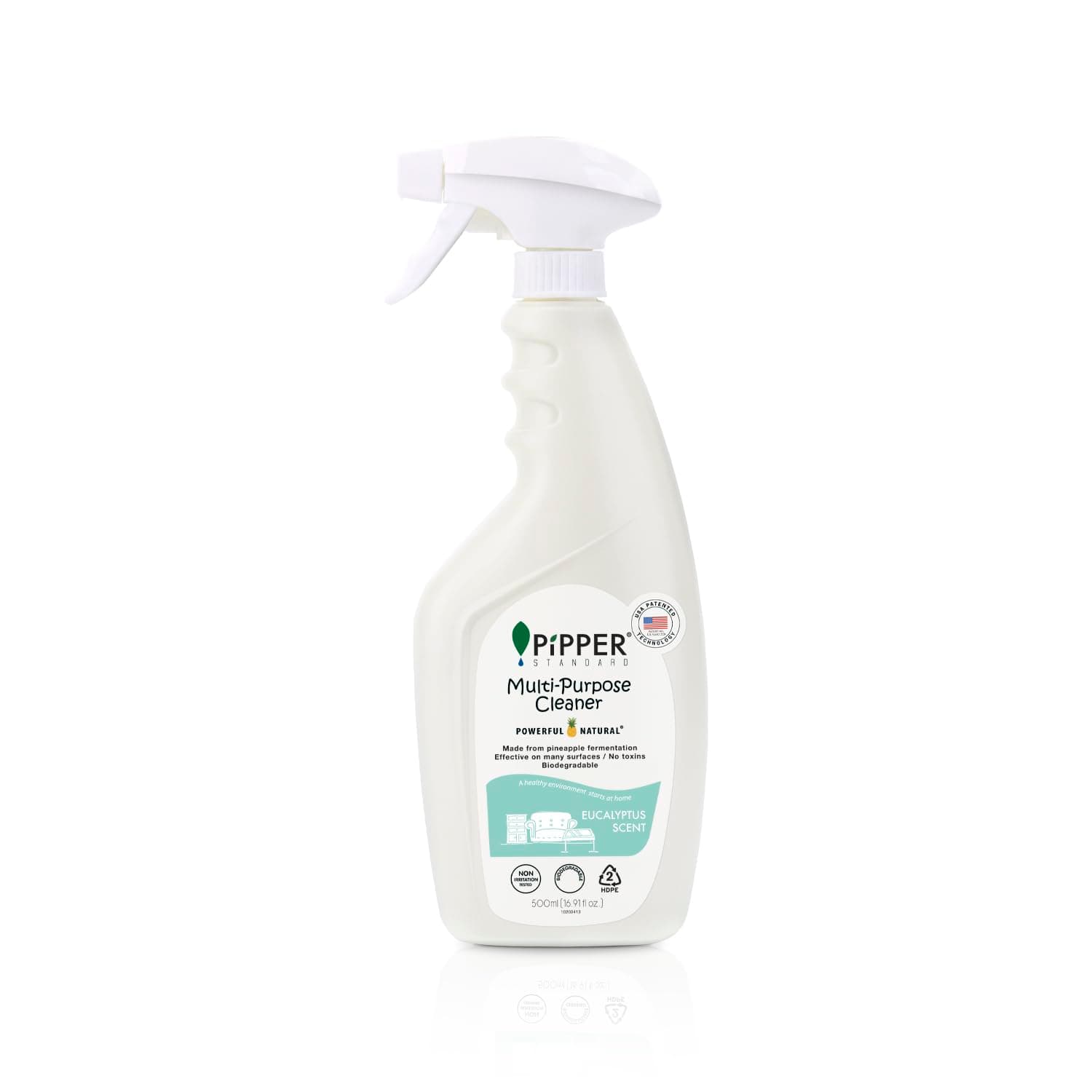 - Natural Multi-Purpose Cleaner Eucalyptus, 500ml | Safe for All Surfaces (Wood, Glass, Plastic, Steel) Toxin-Free | Pineapple Fermentation