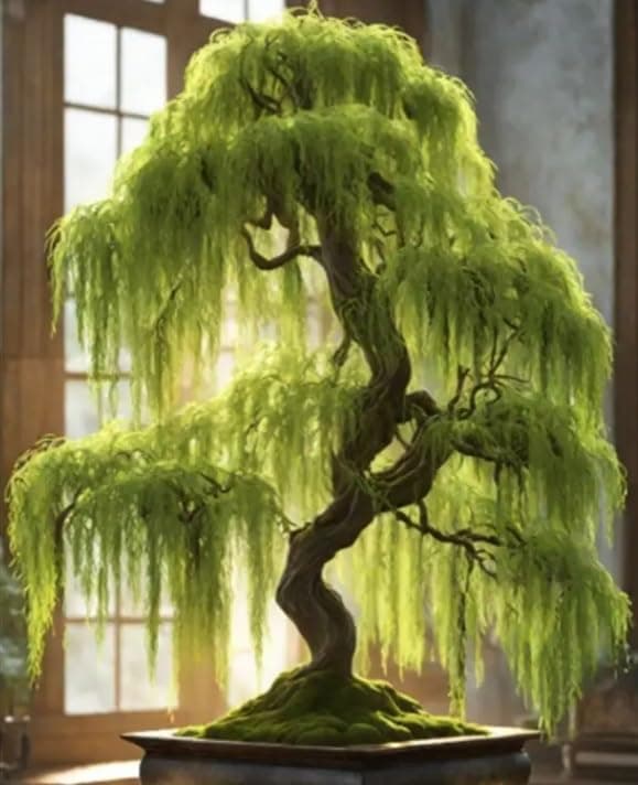 - Hey Dina Willow Bonsai Tree - Thick Trunk Cutting, Fast Growing - Easy Care Indoor/Outdoor Bonsai – Living Gift for Beginners or Plant Enthusiasts
