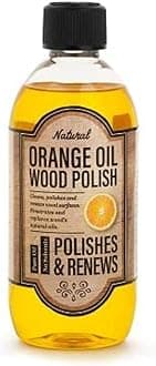 Lakeland Orange Oil Wood Furniture Polish Bottle 500 ml