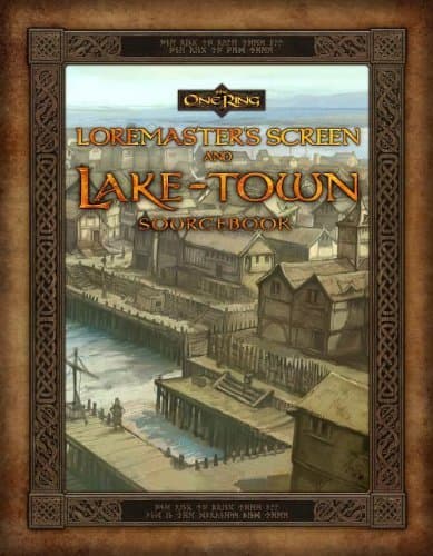 By Francesco Nepitello - Loremaster's Screen and Lake-Town Sourcebook [With Gameboard] (One Ring)