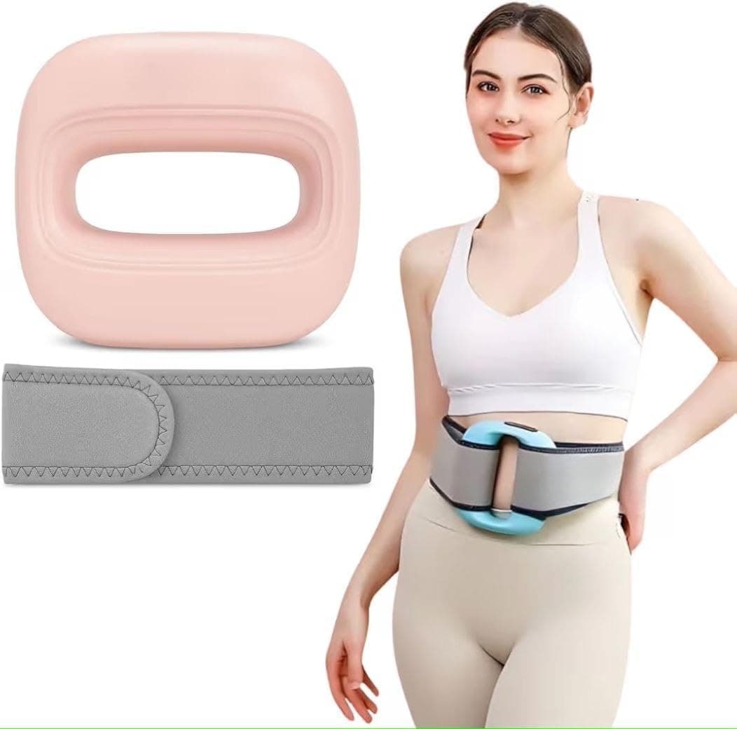 Wearable Percussion Massage Ring – Electric Deep Tissue Massager with 8 Intensity Levels & 3 Modes, Hands-Free Muscle Recovery & Soreness Relief with Strap for Full Body.