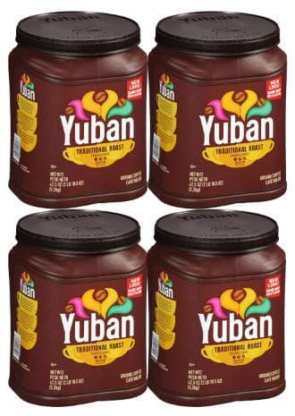 Traditional Medium Roast Ground Coffee, Caffeinated, 42.5 oz Jug (Pack of 4)