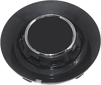 jfqm 146MM 1PC Wheel Center Hub Cover Cap With Logo BC383 BC-383 (Common To BC455 C-1258 C-1258-LA5B And TY006 Fit For MERCEDES-BENZ(Matte Black)