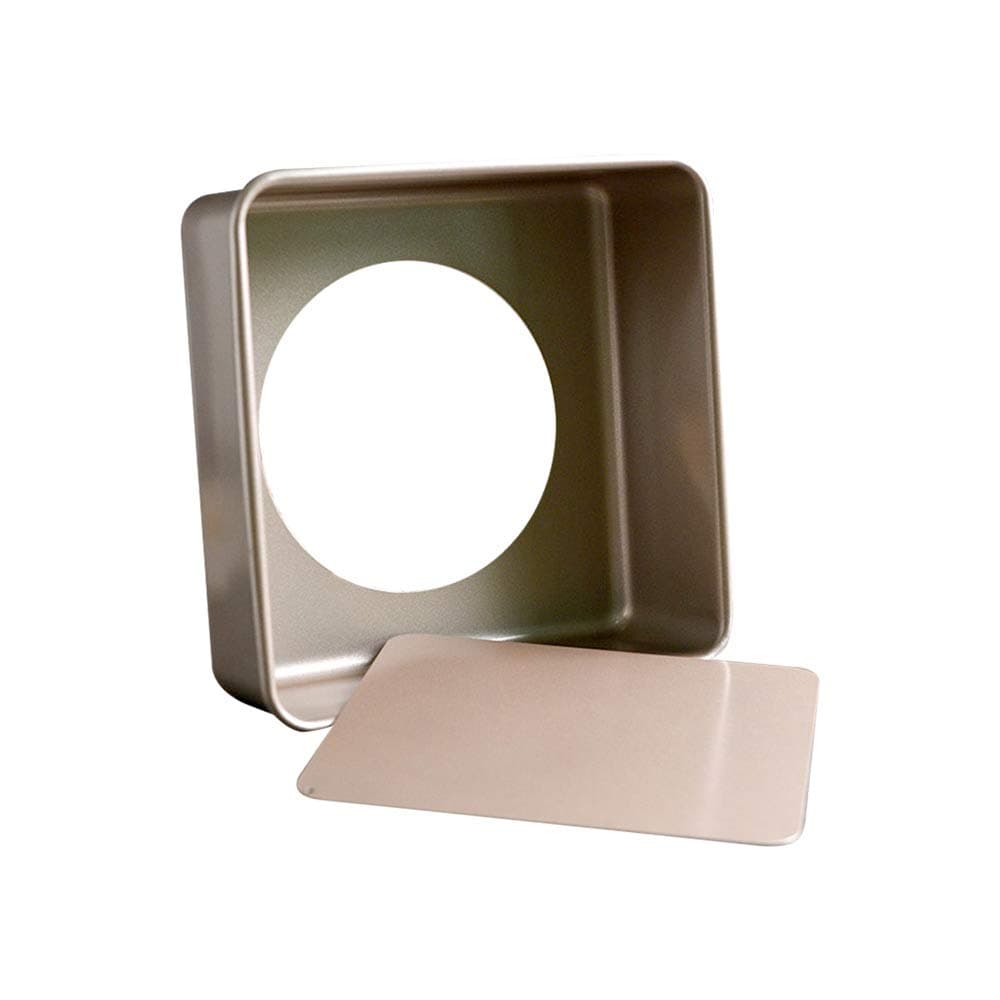 Bakerdream Square Cheesecake Pan with Removable Bottom Nonstick Square Cake Pan with Loose Bottom, 8 inch