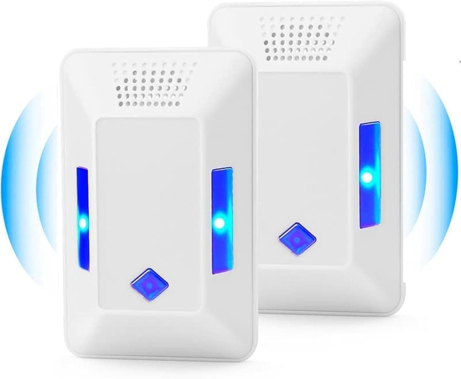 Ultrasonic Pest Repeller Plug in Bed Bug Trap Rodent Mosquito Mice Roach Killer Indoor Infestation Mouse Traps Indoor for Home Bedroom Office Kitchen Warehouse Hotel Safe for Human and Pet 2Pack