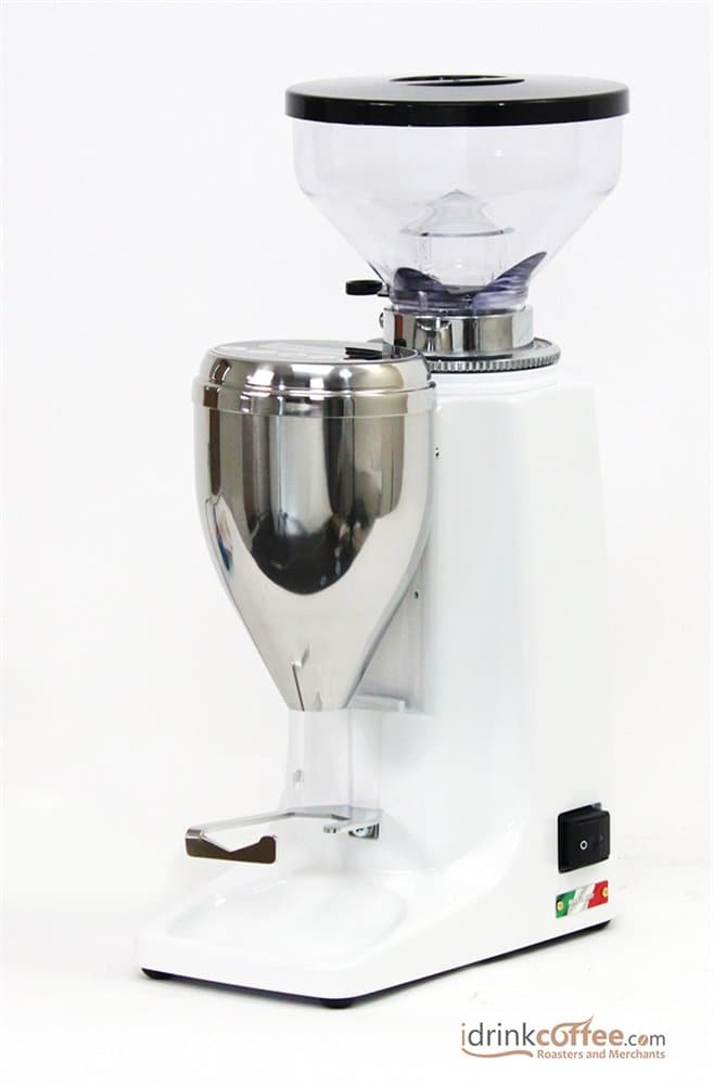Quamar M80E Burr Coffee/Espresso Grinder - White