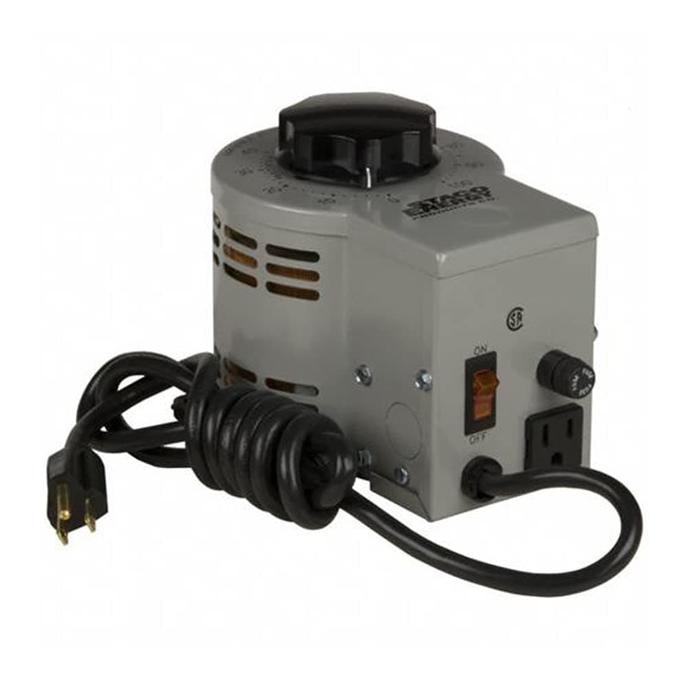 Staco 3PN1010B VT Variable Transformer, Enclosed, Single Phase, 120V, 10 Amps, 50/60 Hz