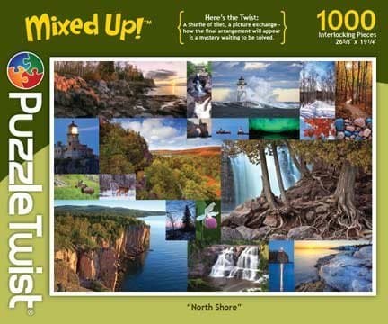 Mixed Up 1000 Piece Jigsaw Puzzle "North Shore"