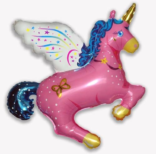 Magic Unicorn Helium Foil Balloon 47"