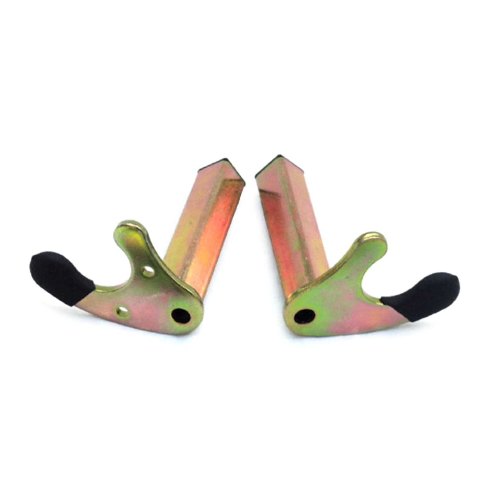 LUOFANG 1 Pair Wheel Support Frame Stand Motorcycle Swing Arm Lift TripodHooks U style/L style Hook Fork Swingram Spool Slider