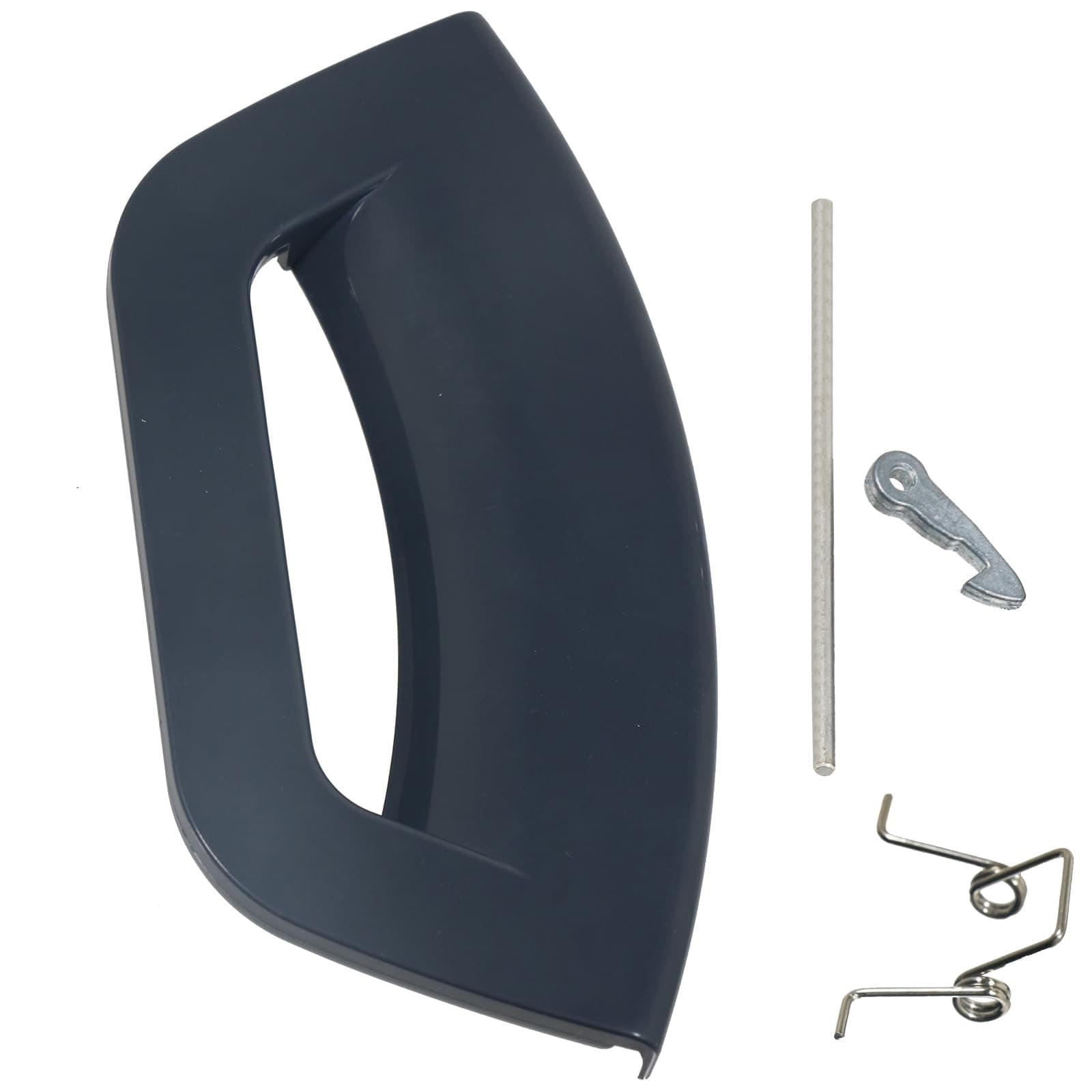 Spares2go Graphite Door Handle Kit Compatible with Hotpoint Washing Machines