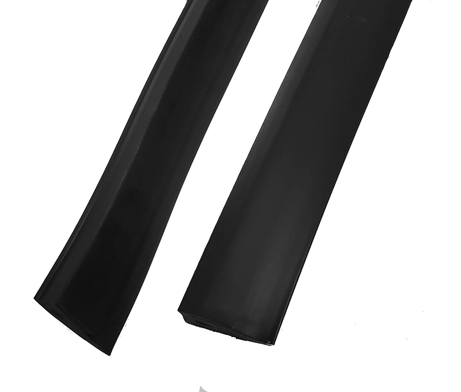 Herco 160 Thermoplastic Transitional Moulding 12 ft x 2 in x 1/2 in (Black)